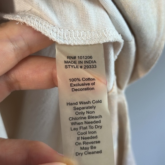 Soft Surroundings Ibiza Tie Dye Caftan Size M - Picture 13 of 15